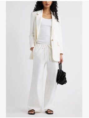 53. Open Edit $99 Linen Bland Oversized Blazer
